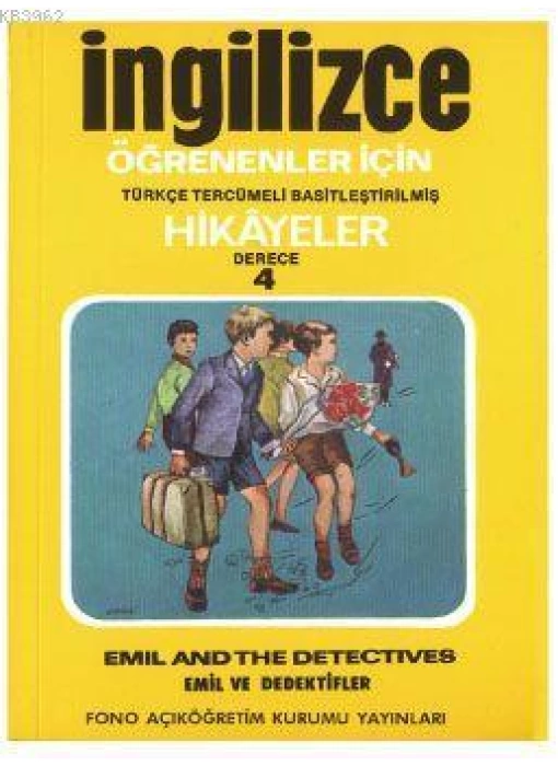 Türkçe Tercümeli, Basitleştirilmiş Hikayeler| Emil ve Dedektifler; Derece 4